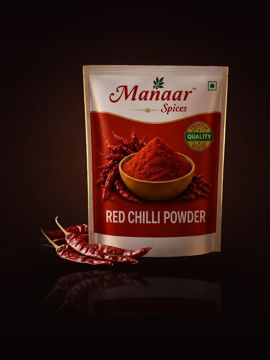 Manaar Red Chilli Powder pack